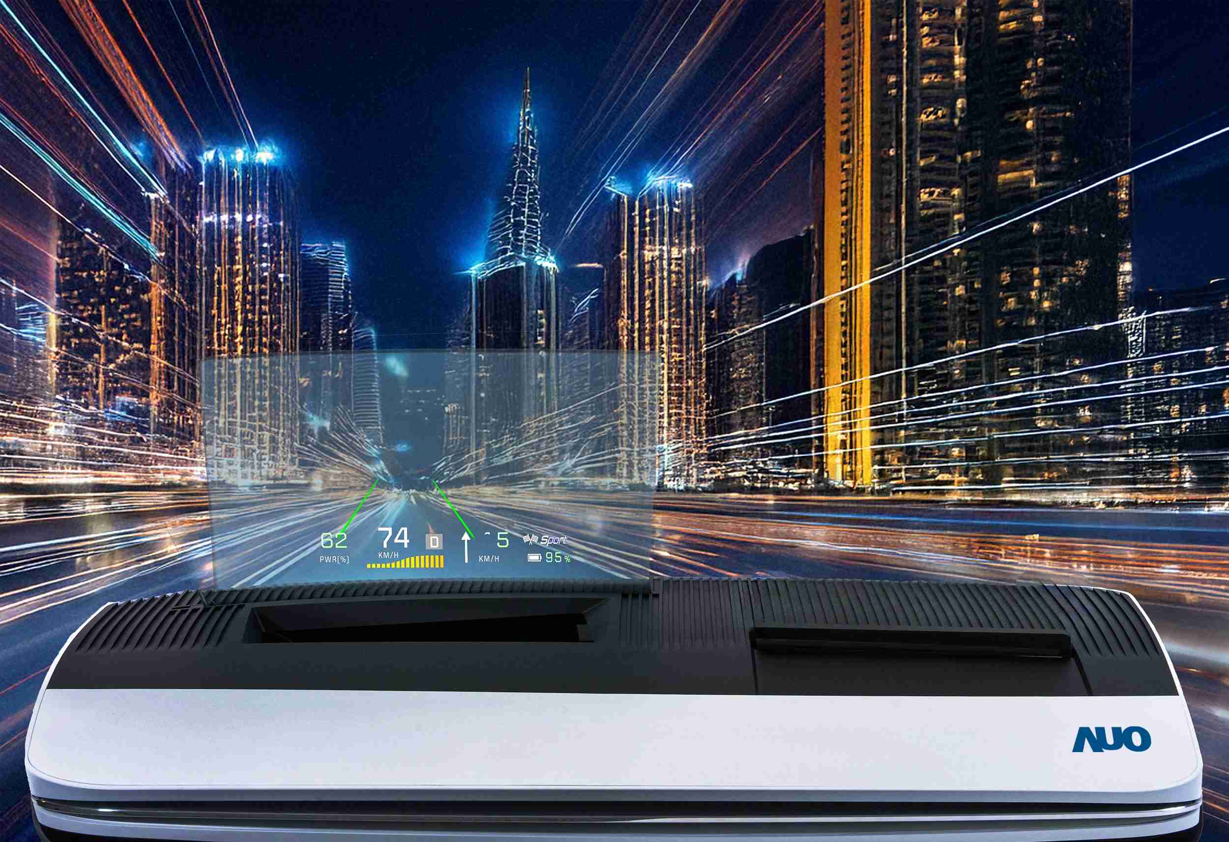 菠菜论坛推出13吋Micro LED抬头显示器，，提供高入眼亮度、、、、高色彩饱和度的显示质量，，，在阳光下或黑暗中都清晰可见，，并利用Micro LED模块体积小的优势，，，，解决车用空间有限的痛点